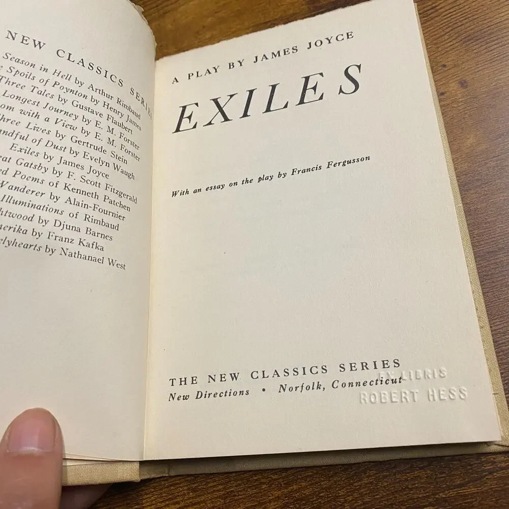 book exiles play
